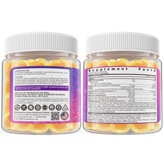 Back of LILICARE bottle shows supplement facts for informed use