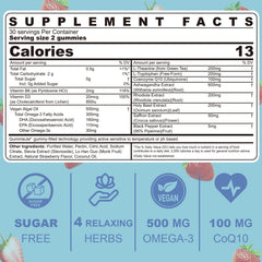 LILICARE calm gummies jar closeup highlighting daily relaxation.