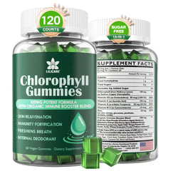 LILICARE Chlorophyll Gummies Pack 2 supports daily wellness and natural energy.
