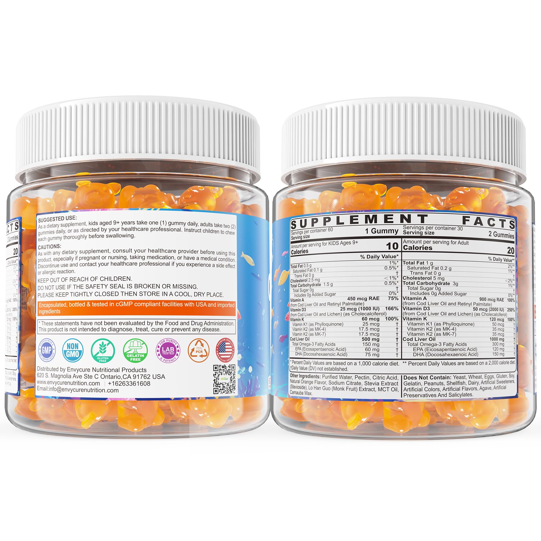 LILICARE bottle with third-party testing stamp signals purity and potency