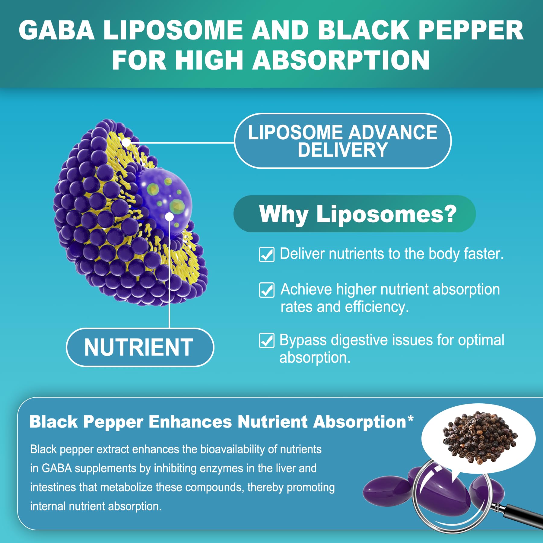 Swallowing LILICARE GABA softgels with water for a simple nightly routine.