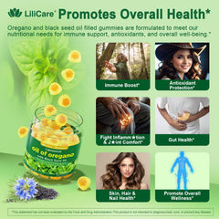 LILICARE GummieJel advanced technology gummies packaging highlights temperature and pH protection.