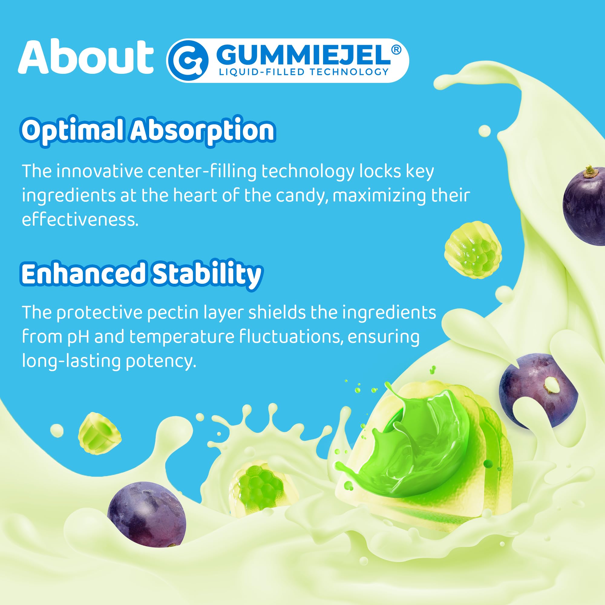 Digestive-friendly formula supports smooth nutrient absorption in kids.