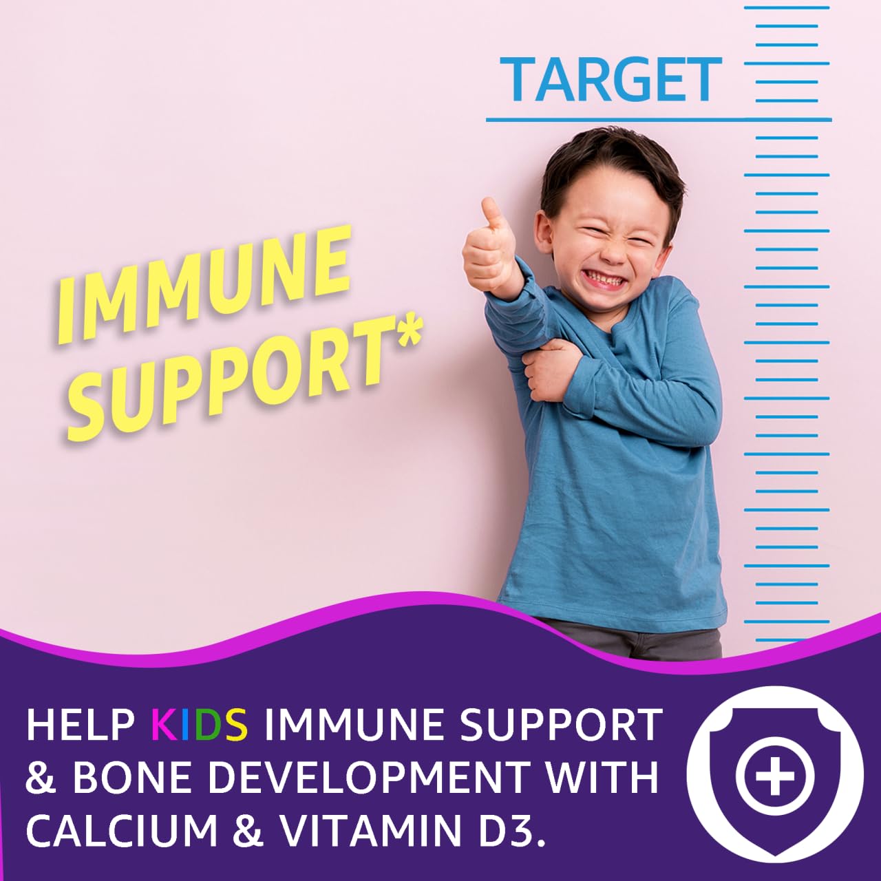 A child enjoys a LILICARE gummy as part of their nightly routine.