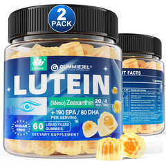 LILICARE bottle of lutein zeaxanthin gummies for blue light defense