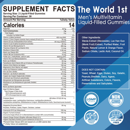 Close-up of fruity flavor gummies from LILICARE for easy daily nutrition