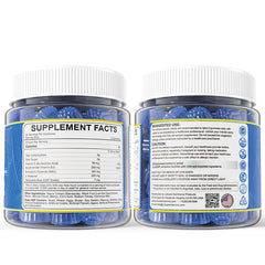 LILICARE Methylene Blue Gummies on a workspace highlighting cognitive support