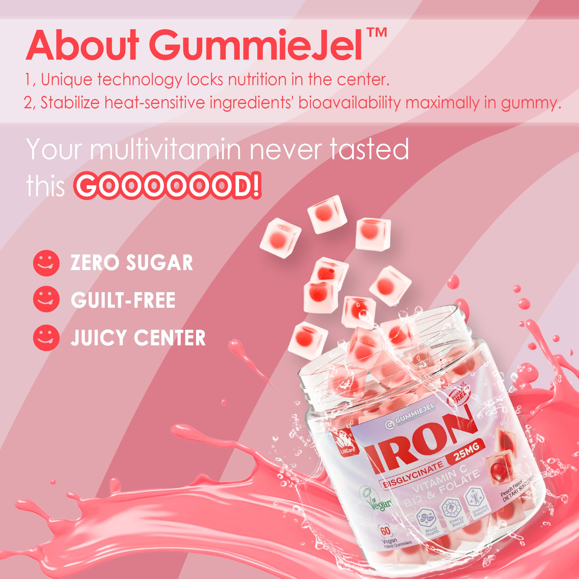 LILICARE no aftertaste label highlights clean palatable experience
