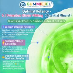 LILICARE potassium citrate gummies energy-recovery – supports active days