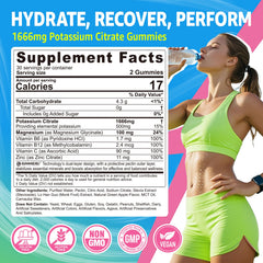 LILICARE potassium citrate gummies pack – portable source of energy