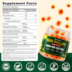 LILICARE probiotics and prebiotics blend promoting gut flora balance.