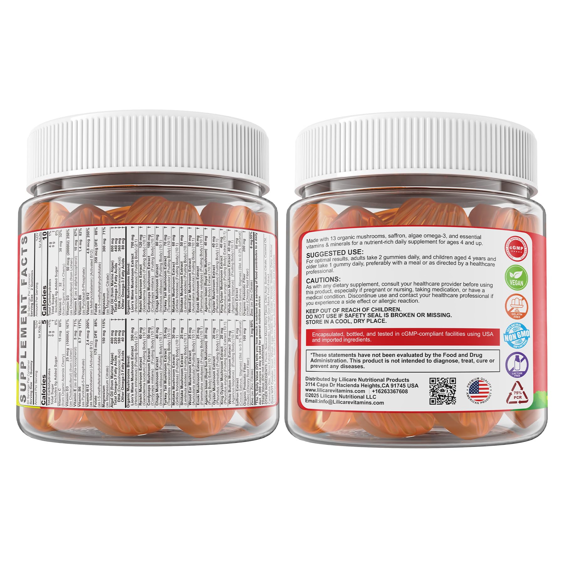 LILICARE soft chewy texture close-up invites easy daily consumption