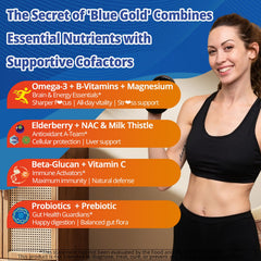 LILICARE spirulina chlorella ingredients visual showcasing phytonutrients