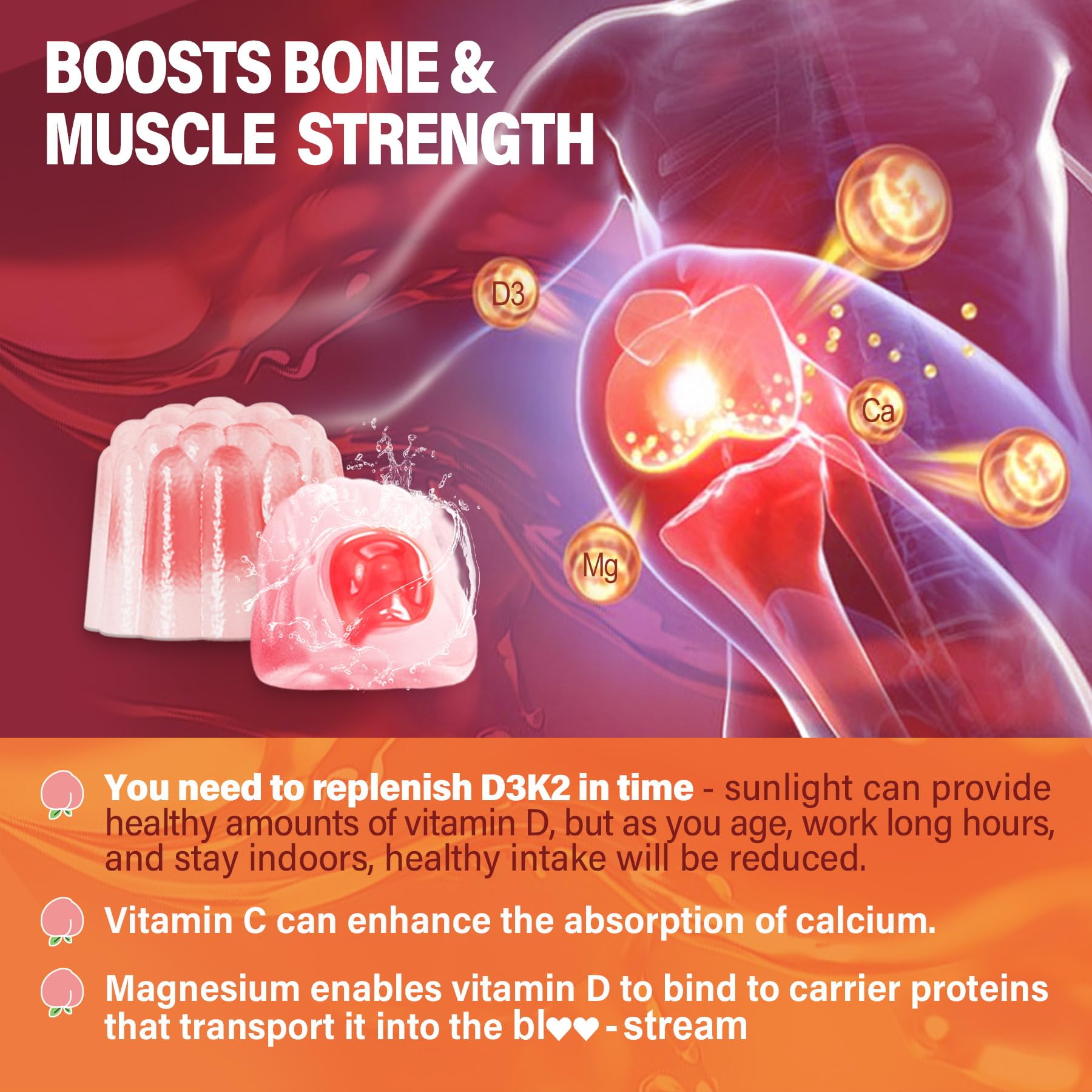 LILICARE calcium magnesium zinc blend shown on packaging