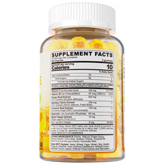 Vegan, gluten-free gummies suitable for allergy-conscious lifestyles.