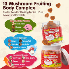 LILICARE vegan sugar-free gummies photo promotes guilt-free daily nutrition for the whole family