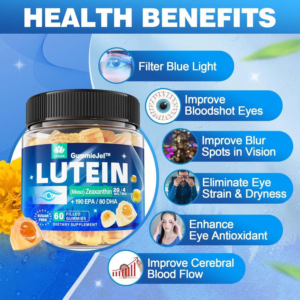 LILICARE vegan sugar-free gummies with natural sweeteners