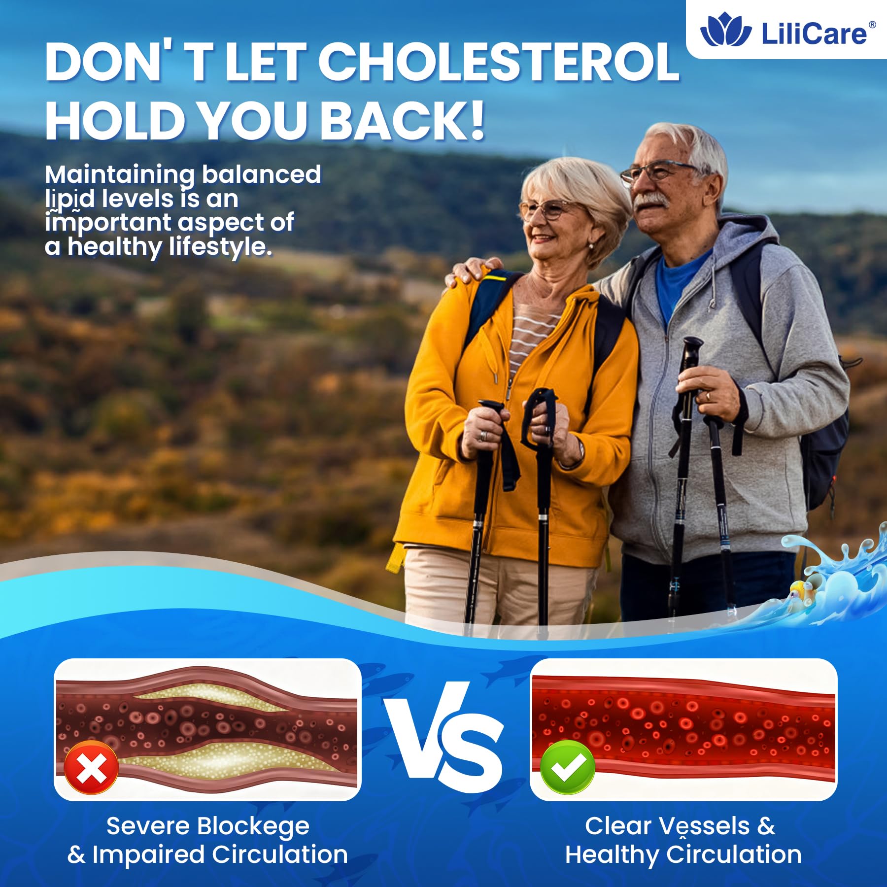 LILICARE wild-caught fish oil processing visual emphasizing purification