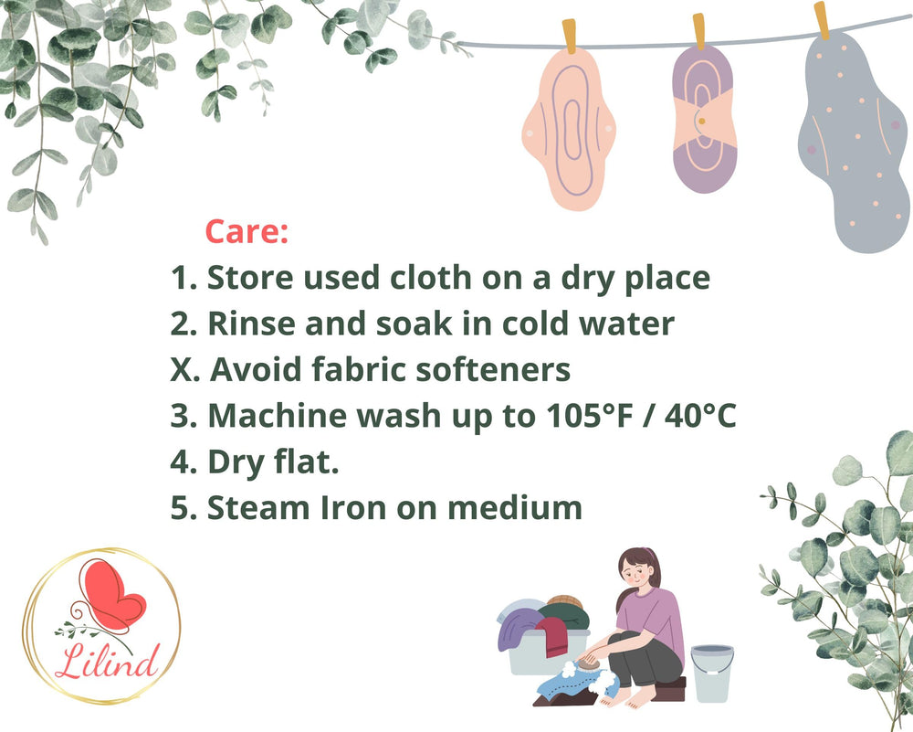 Lilind zero waste set designed for eco-conscious daily protection.