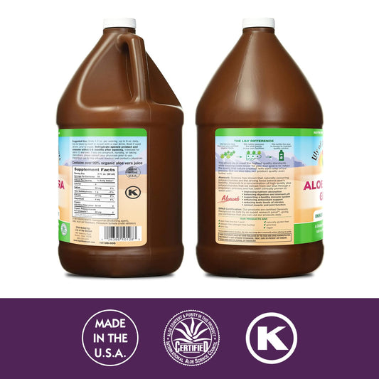 Lily Of The Desert inner fillet pour supports gentle daily digestion.