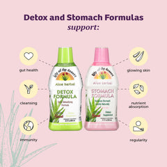Lily Of The Desert Organic herbs mix showcases soothing peppermint and chamomile blend.