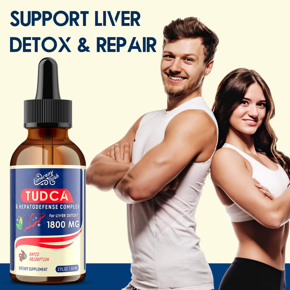 Limerenxlush TUDCA drops bottle sugar-free for diet-conscious users