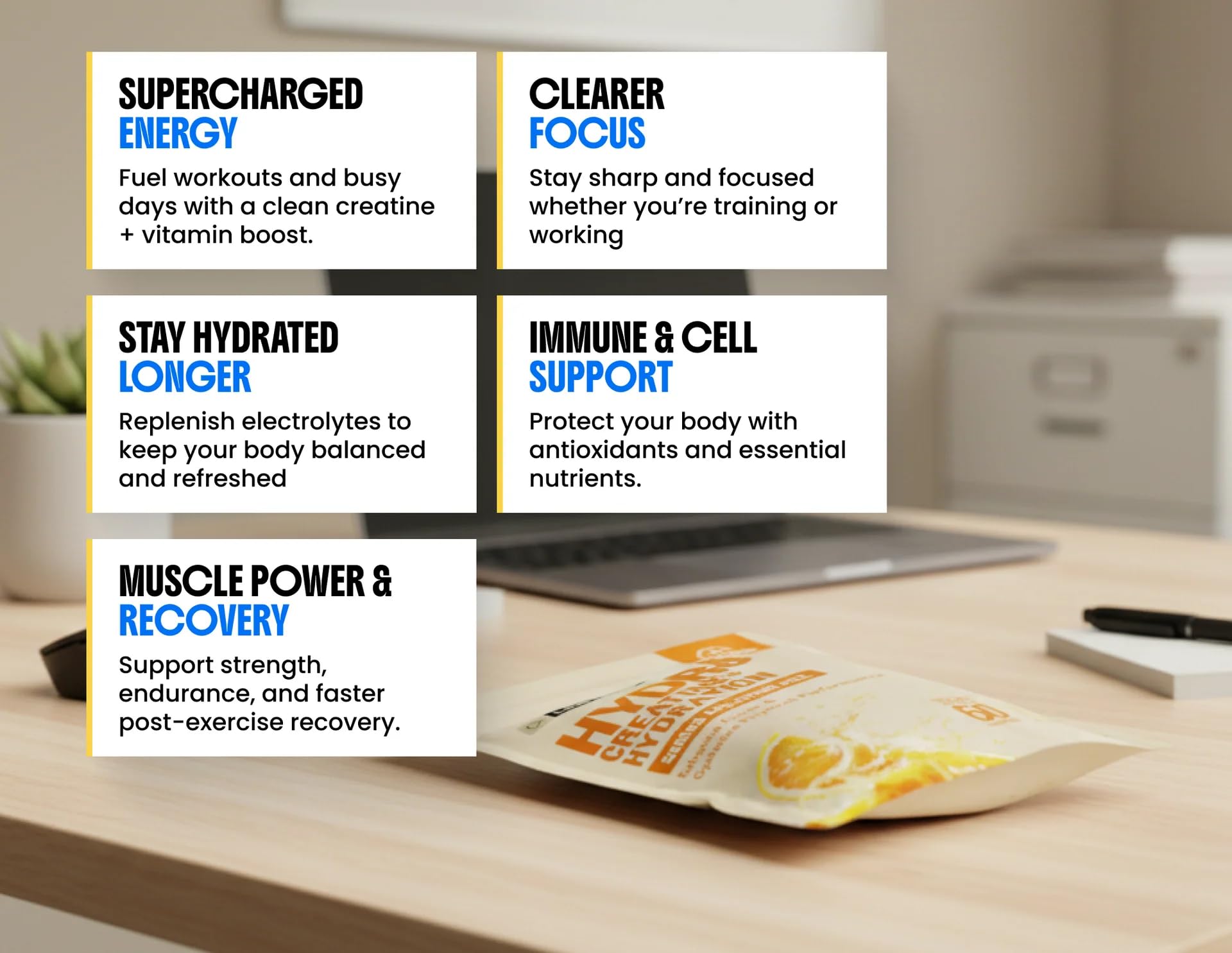 Limitless X HYDR8 active lifestyle scene for versatile use during training and recovery