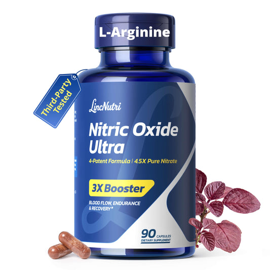 LincNutri ViNitrox bottle image showing convenient daily nitric oxide support
