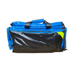 LINE2design bag with yellow reflective trim for high visibility in low light