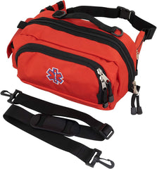 LINE2design Deluxe Medical Fanny Pack front view shows organized EMS gear for quick access