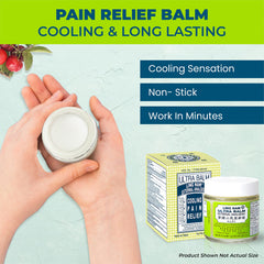 Non-greasy Ling Nam Ultra Balm texture on skin.