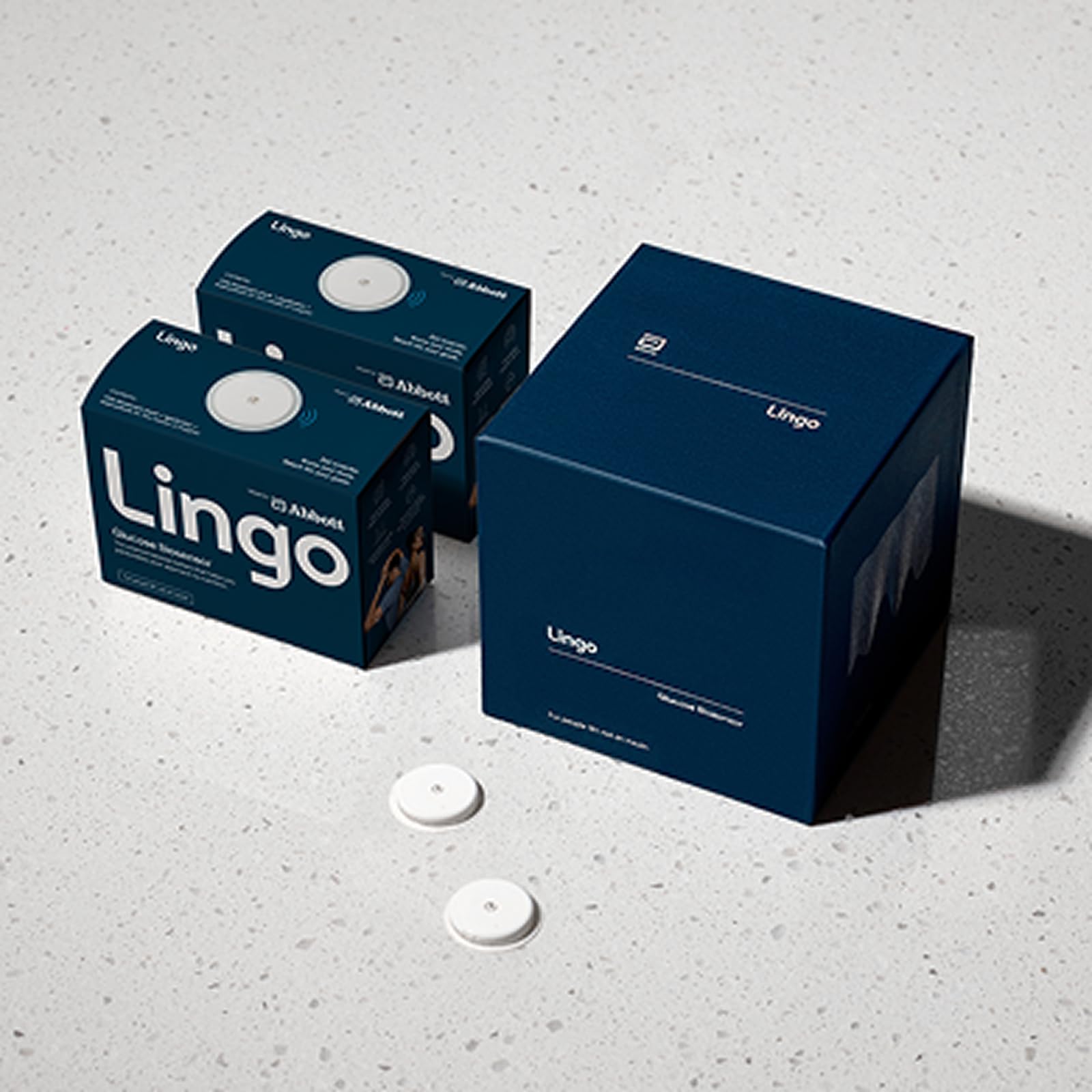 Lingo biosensor on arm for painless monitoring