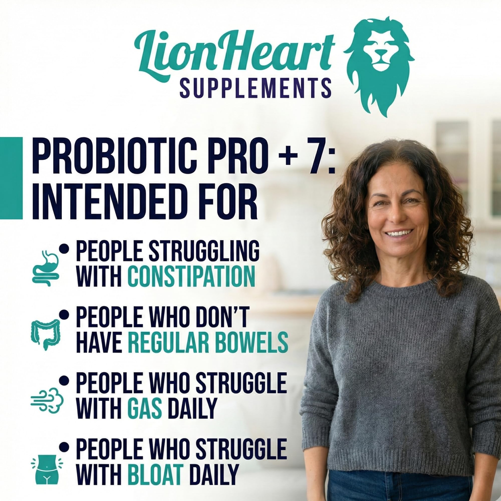 LionHeart Probiotics DE111 strain close-up highlights resilient probiotic.