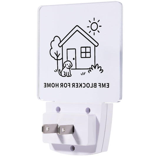 Liovsiso EMF Blocker beside bed for calmer sleep