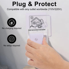 Liovsiso EMF Blocker ready for travel with worldwide use
