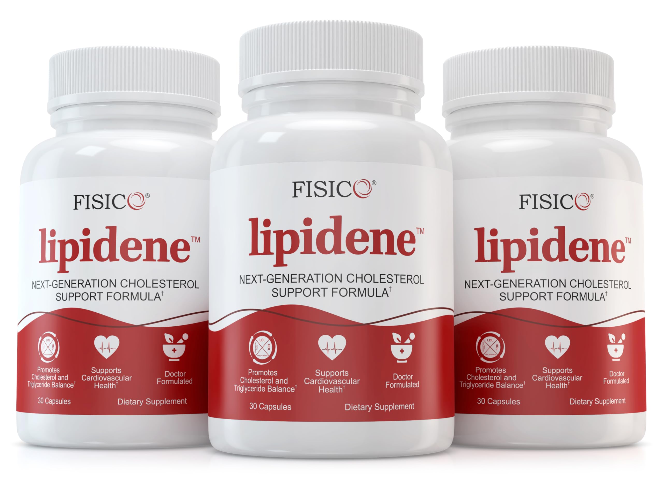 Lipidene capsules close-up showing daily use