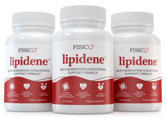 Lipidene capsules close-up showing daily use