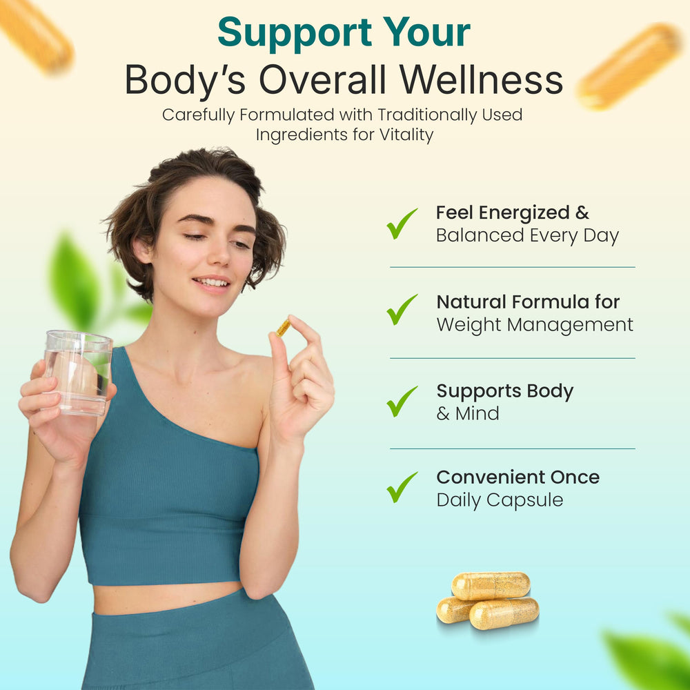 LIPOBLUE BOOST ingredient blend with glucomannan and berberine supports metabolism.