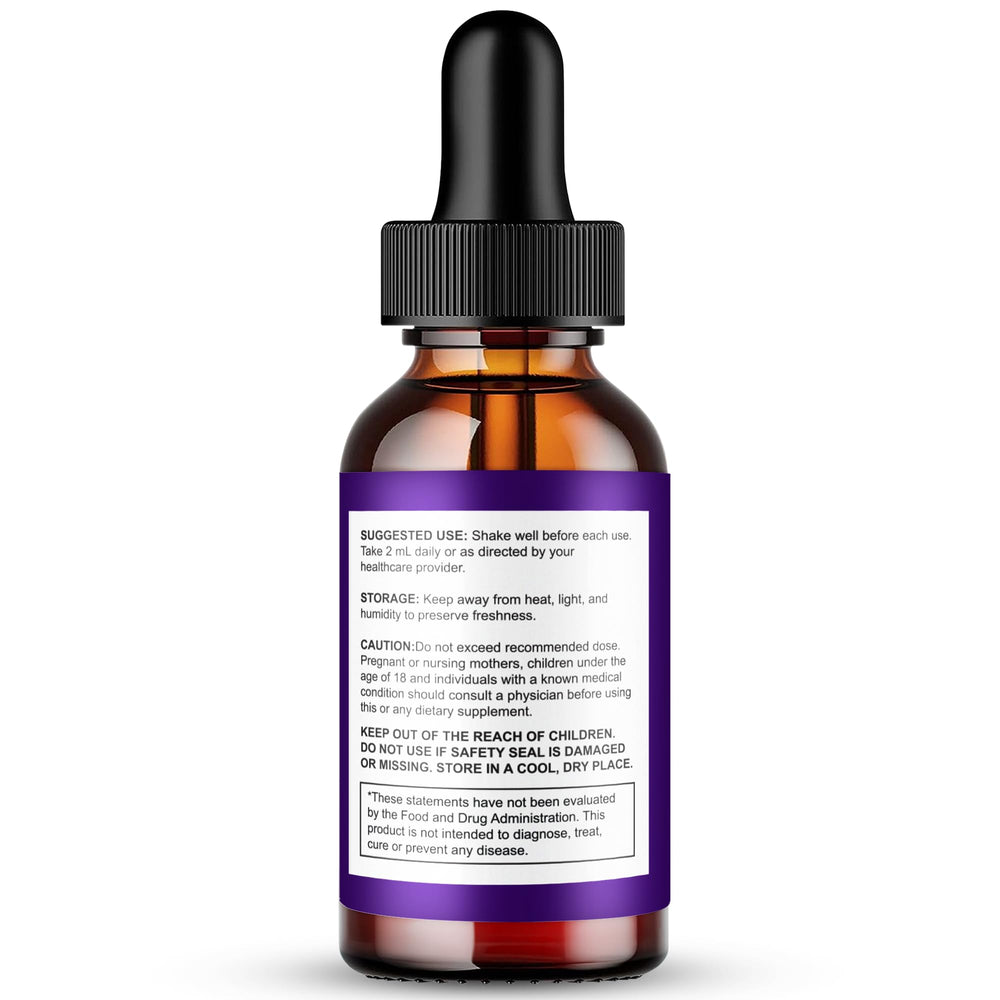 Lipobound Drops dropper in use for convenient on the go supplementation.