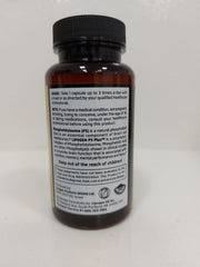 Lipogen PS Plus capsule in hand suggests easy intake.