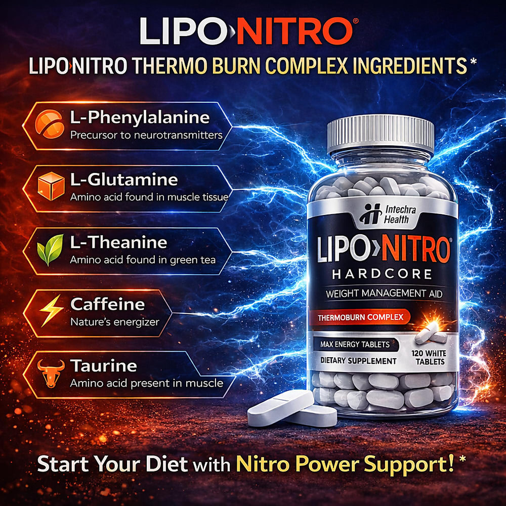 LipoNitro focus enhancer close-up suggesting sharper focus during training