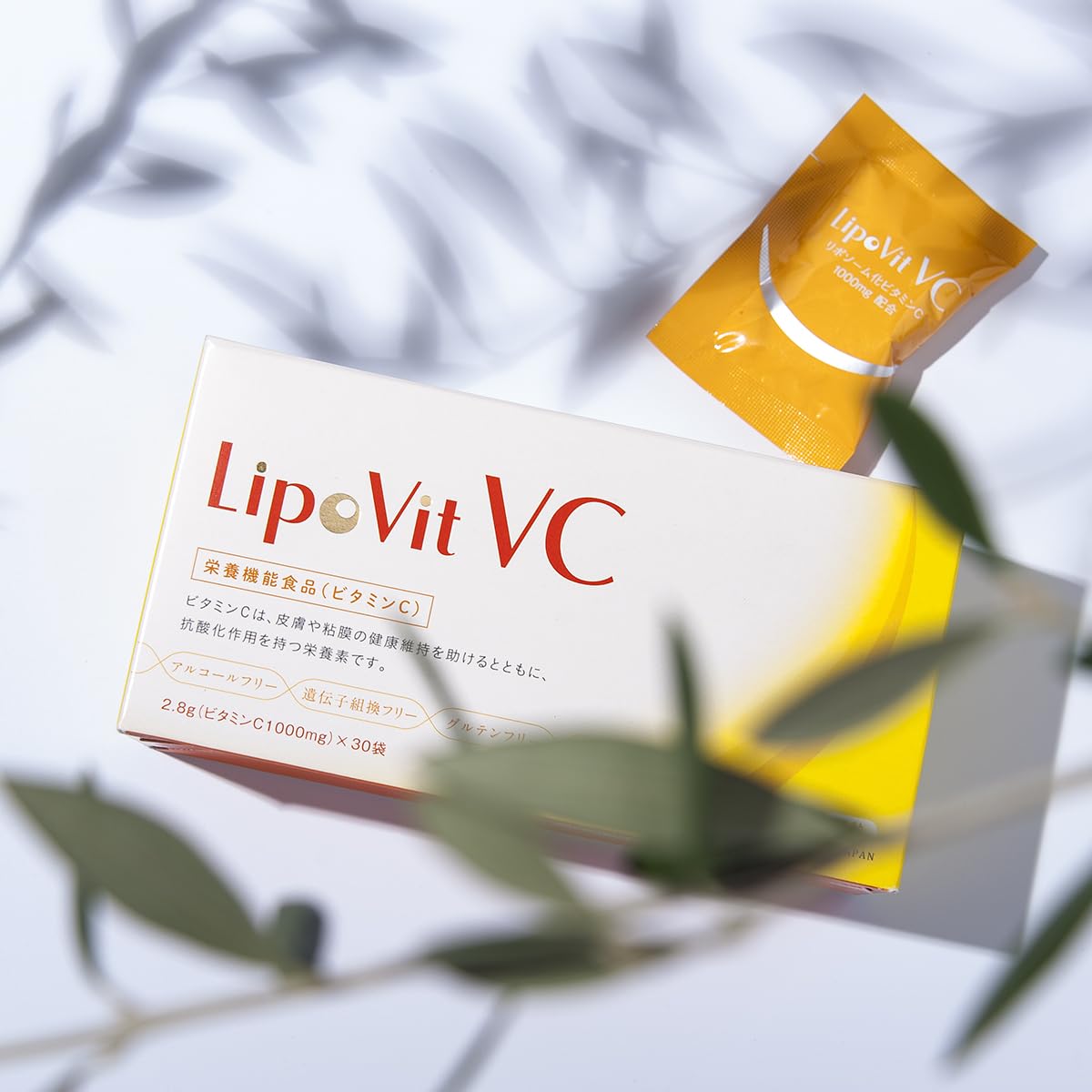 LipoVit VC drink-ready after mixing for a daily vitamin C routine.