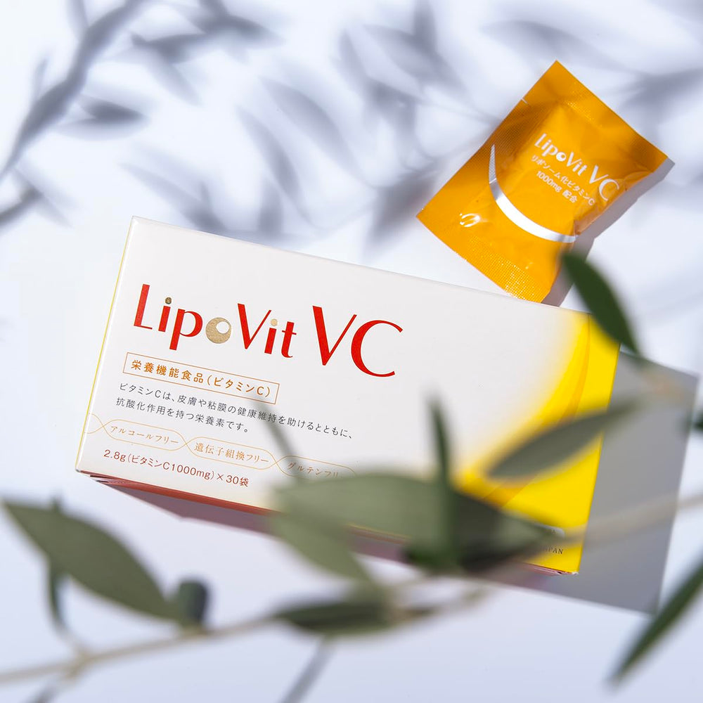 LipoVit VC drink-ready after mixing for a daily vitamin C routine.
