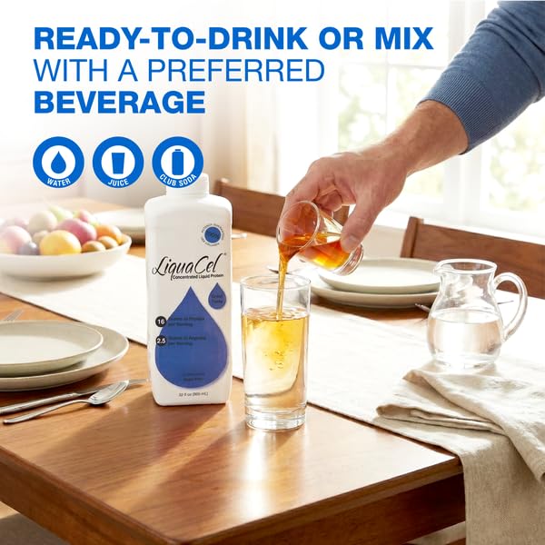 LiquaCel apple bottle with measuring cup for dosing