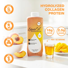 LiquaCel bottle mixed with water to create a protein drink.