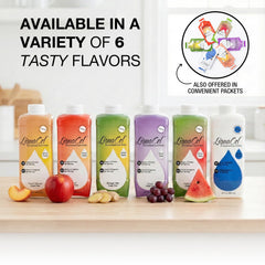 LiquaCel case of six bottles designed for home use.