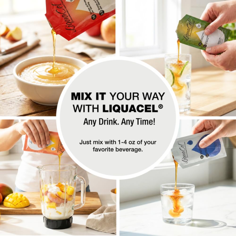 LiquaCel IDDSI level 3 texture suitable for modified diets