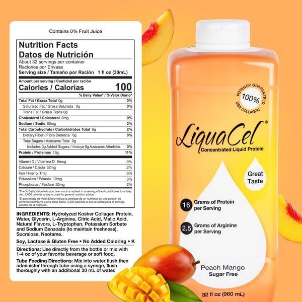 LiquaCel ready-to-drink pour into glass for convenient protein.