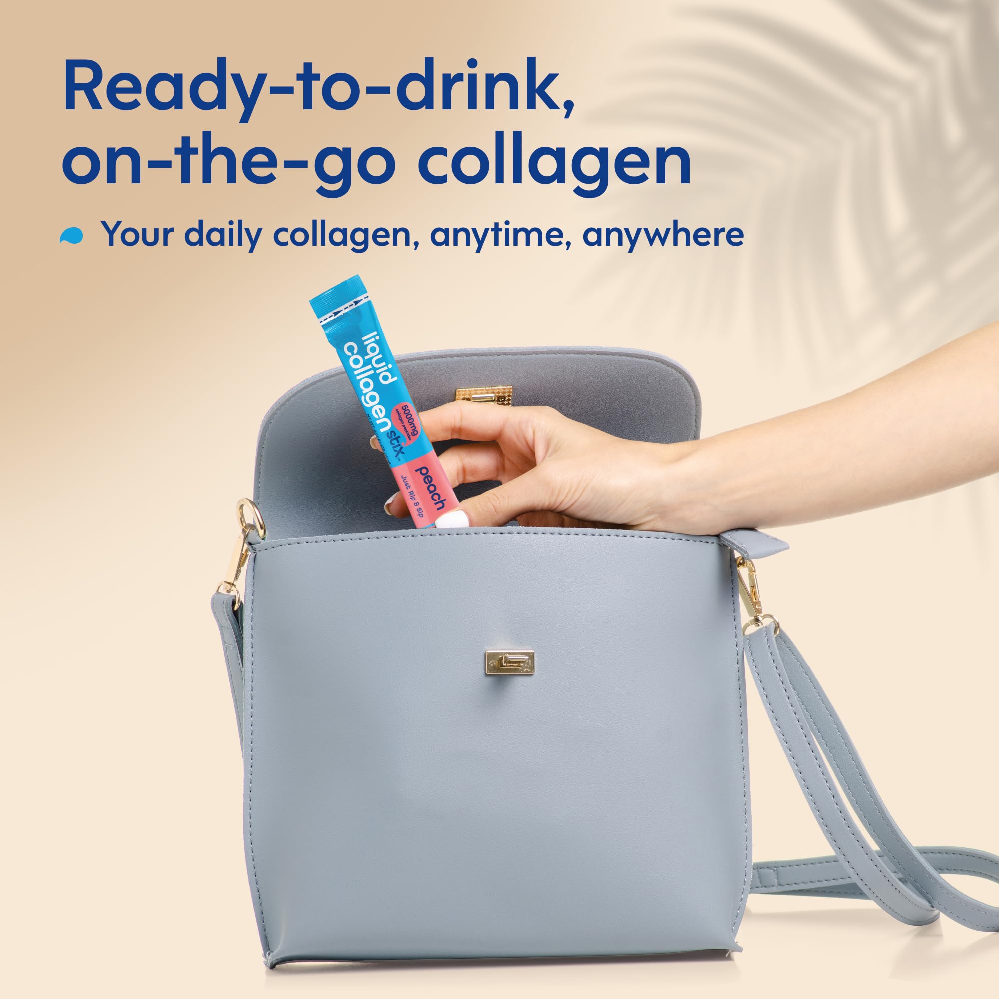 Liquid Collagen Stix uses grass-fed bovine collagen for smoother absorption.