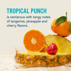 Liquid I.V. Hydration Multiplier Tropical Punch being poured into water for fast hydration
